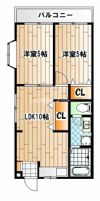 ドミール旭の間取り画像