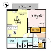 D-PLACE良野の間取り画像