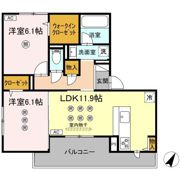 メゾン ココルの間取り画像