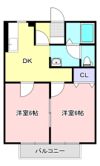 クローバーハウスの間取り画像