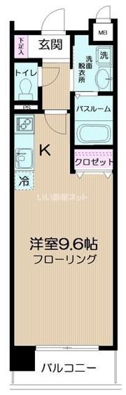 カーサ・グランデ生麦の間取り画像