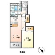 サンパレスの間取り画像