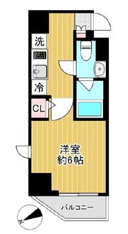 SHOKEN Residence横浜鶴見Ⅳの間取り画像