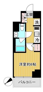 SHOKEN Residence横浜鶴見Ⅳの間取り画像