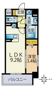 ウッドハーツの間取り画像