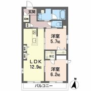 パラッツォ グロリオーサⅢの間取り画像