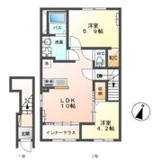 仮）大宮町新築アパートの間取り画像