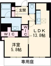 パルコートⅡの間取り画像