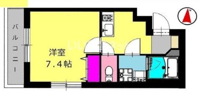 b’CASA港町の間取り画像