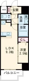 グランフォーレ久留米駅プレミアの間取り画像
