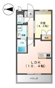 イーストヒルズ宿郷の間取り画像
