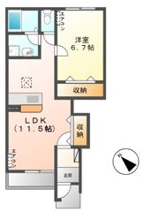 メイプル（Maple）の間取り画像