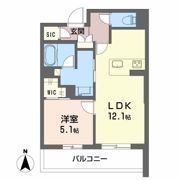 パルコートⅡの間取り画像