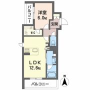 パルコートⅡの間取り画像