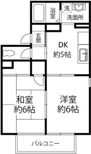 サンパーク作新台の間取り画像