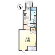 仮）水戸市見川5丁目新築アパートの間取り画像