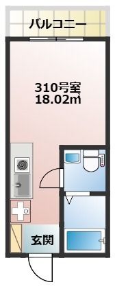 BACE上和田の間取り画像