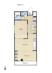 鈴与レジデンスの間取り画像