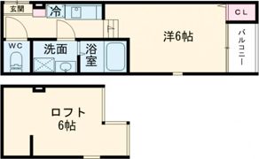 LEGARE伏見の間取り画像