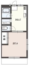 ハイツトノヤマAの間取り画像