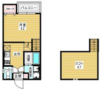 シャレオ湯町Iの間取り画像