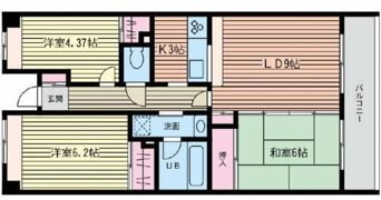 カ・アンジェリの間取り画像
