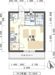 カピートロ・Ⅰの間取り画像