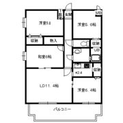 ディアコートの間取り画像