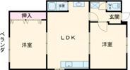 BLUNCUBE神戸北 C棟の間取り画像