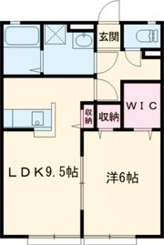 エスポワールⅡ Aの間取り画像