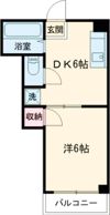 メゾン汐入の間取り画像