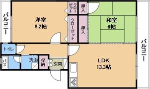 クレットドールY2の間取り画像