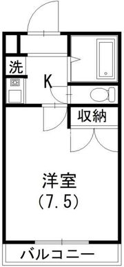 レジデンスジュネスの間取り画像