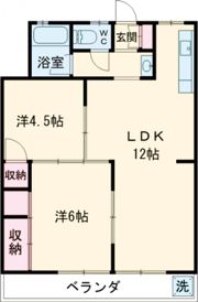 ファミール若松の間取り画像