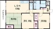 パールマンション手鎌の間取り画像
