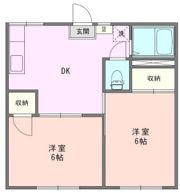サンウエストの間取り画像