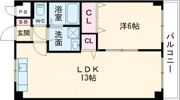 古里マンションの間取り画像