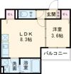 D porta bijouの間取り画像