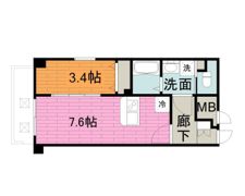 アヴァンティ銀天町の間取り画像