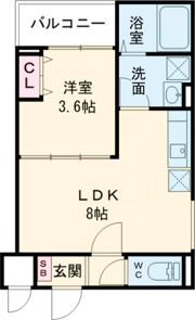 D porta bijouの間取り画像