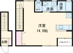 リノリノアパート五日市エキキタの間取り画像