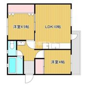 BROROOM明野の間取り画像