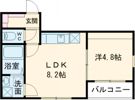 リノリノアパートwithB棟の間取り画像