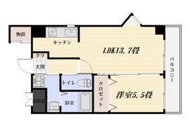 ガーデンパレス藤の間取り画像