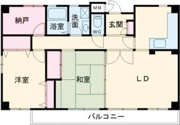 フィールトレインの間取り画像