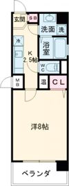 ボヌールなかもずの間取り画像