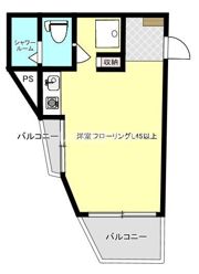 ポケットハイツ本厚木の間取り画像
