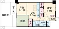 ライオンズガーデン青梅の間取り画像