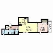 Ecracie総持寺の間取り画像