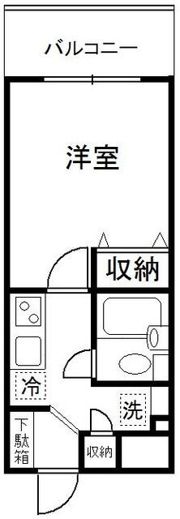 マンション妻田の間取り画像